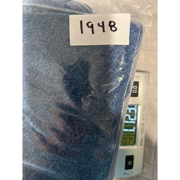 L.L.Bean Womens Double L Relaxed Fit Jeans Size 16WPetite Blue Denim Cotton Poly - Picture 12 of 12